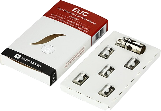 5x Vaporesso Euc Ceramic Coil 0.5 Ohm