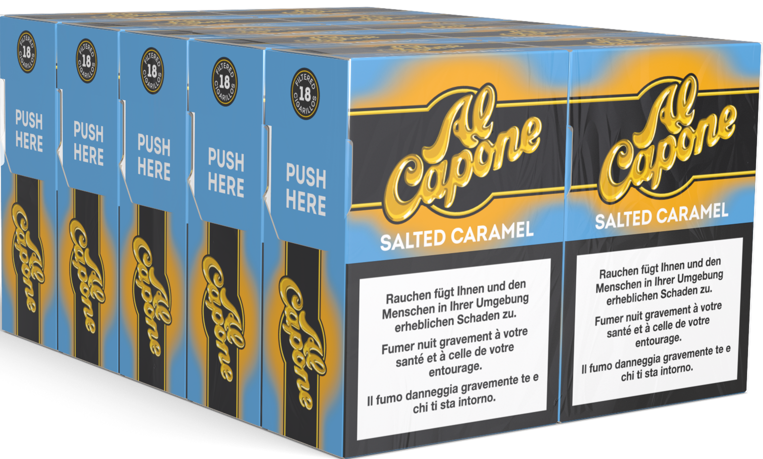 Al Capone Salted Caramel 18 Stück Stange