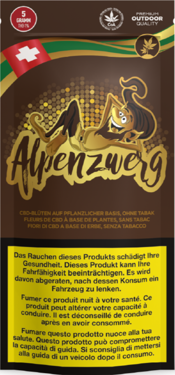 Alpenzwerg Outdoor 5g CBD