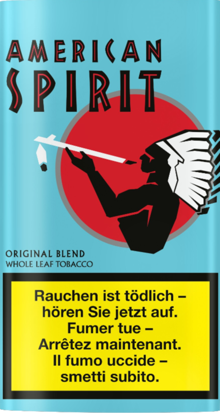 American Spirit Natural Blue Ryo 25g Tabak