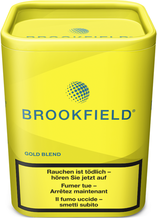 Brookfield Gold Blend Myo Tin 120g Tabak