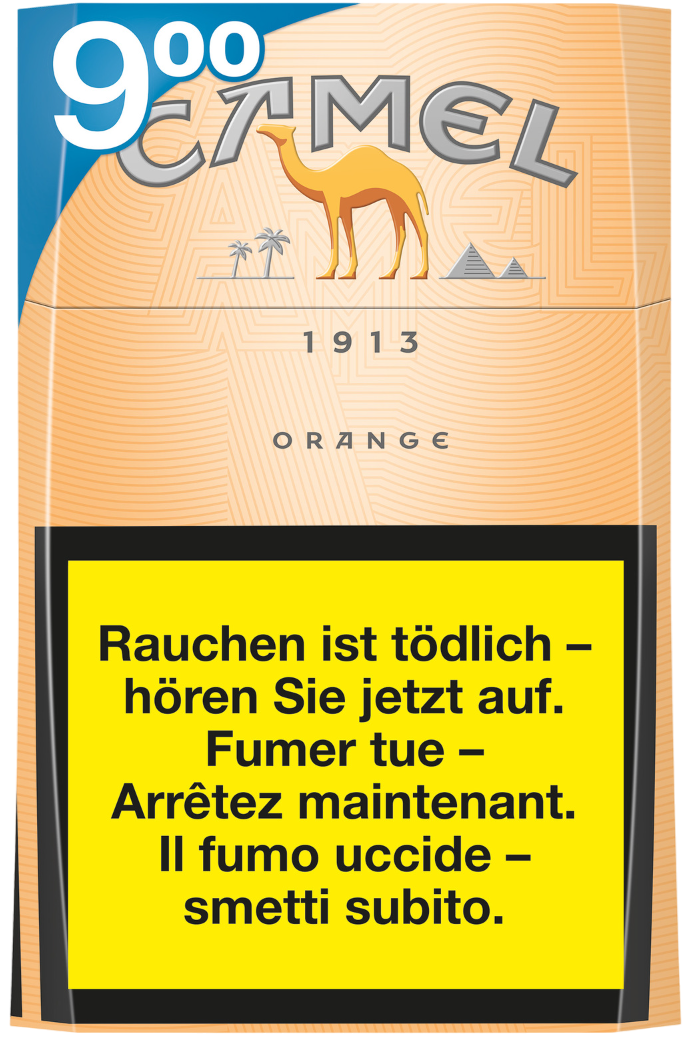 Camel Orange Box Creators EDLP – k kiosk Tabakshop