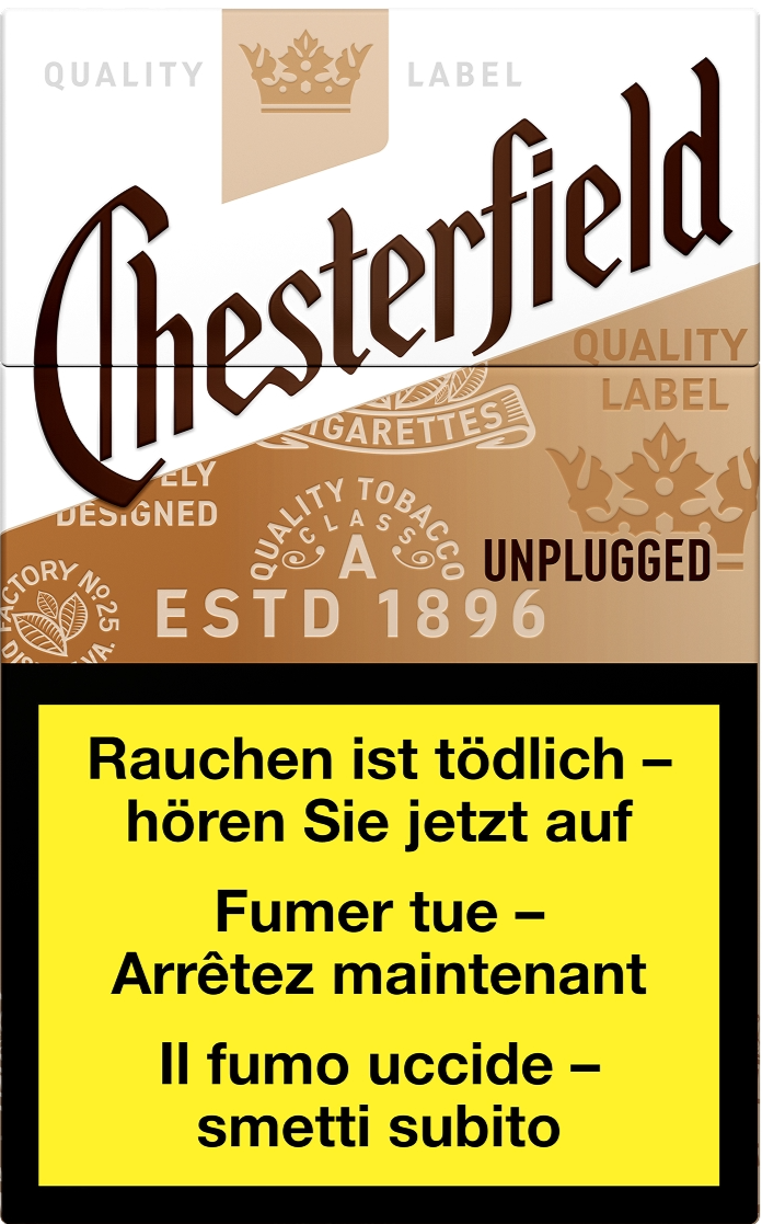 Chesterfield Unplugged Box Zigaretten