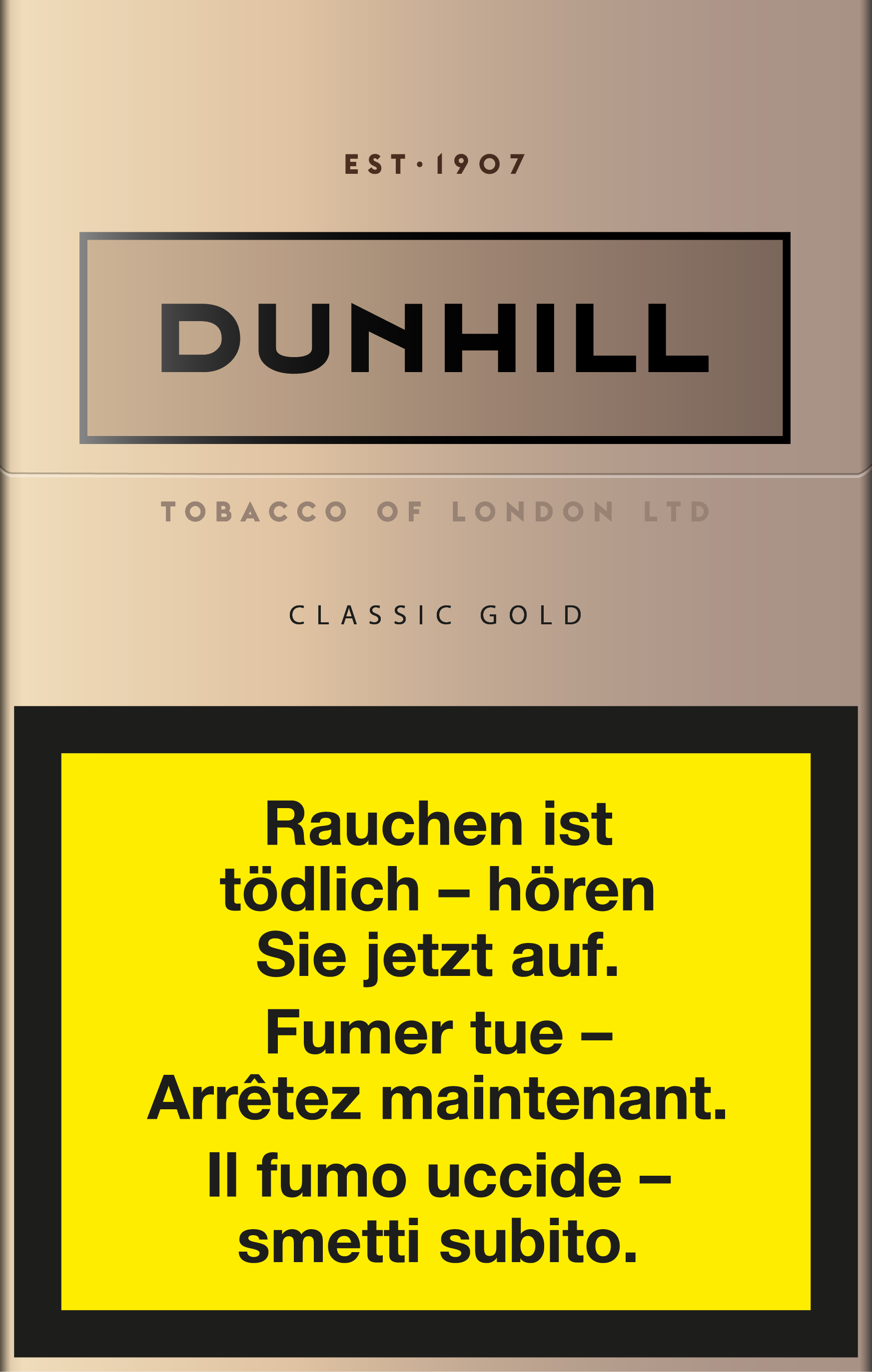 Dunhill Classic Gold Box – k kiosk Tabakshop