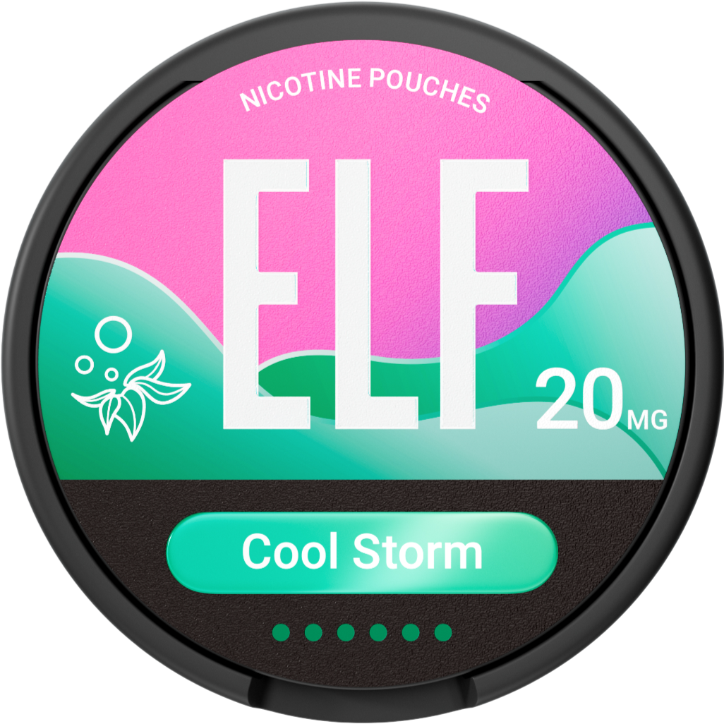 Elf Cool Storm Nicotine Pouches 20mg