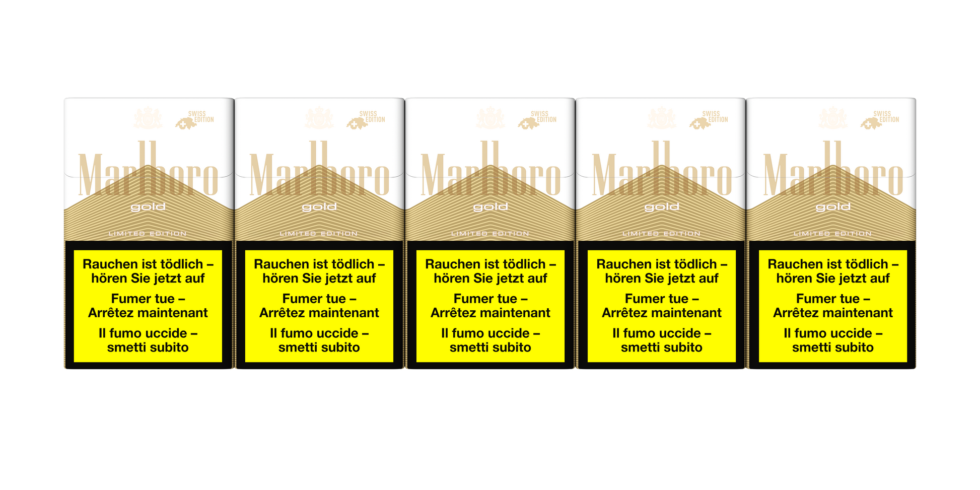 Marlboro Gold – SWISS EDITION (Limited Edition) Zigarettenstangen