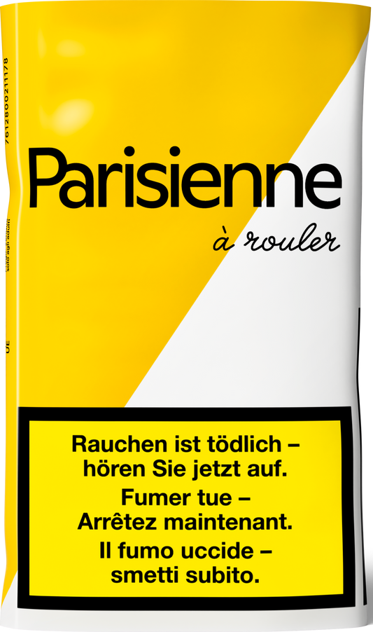 Parisienne Authentique Jaune 25g Pouch Tabak