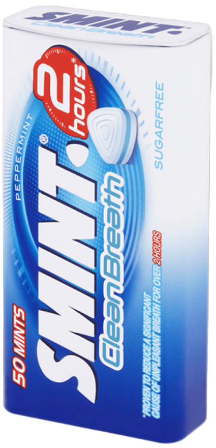 Smint Clean Breath Peppermint Tin 35g