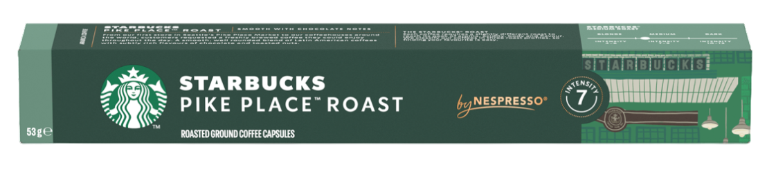 Starbucks Pike Place Kaffeekapseln by Nespresso