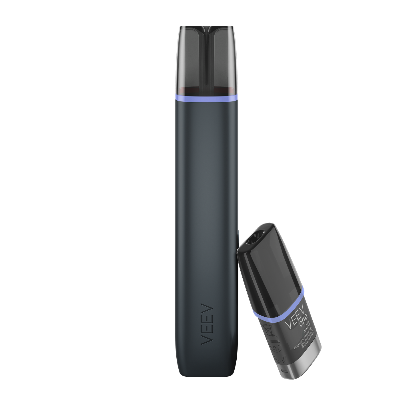 Veev One Velvet Black Starter Kit Blue Raspberry
