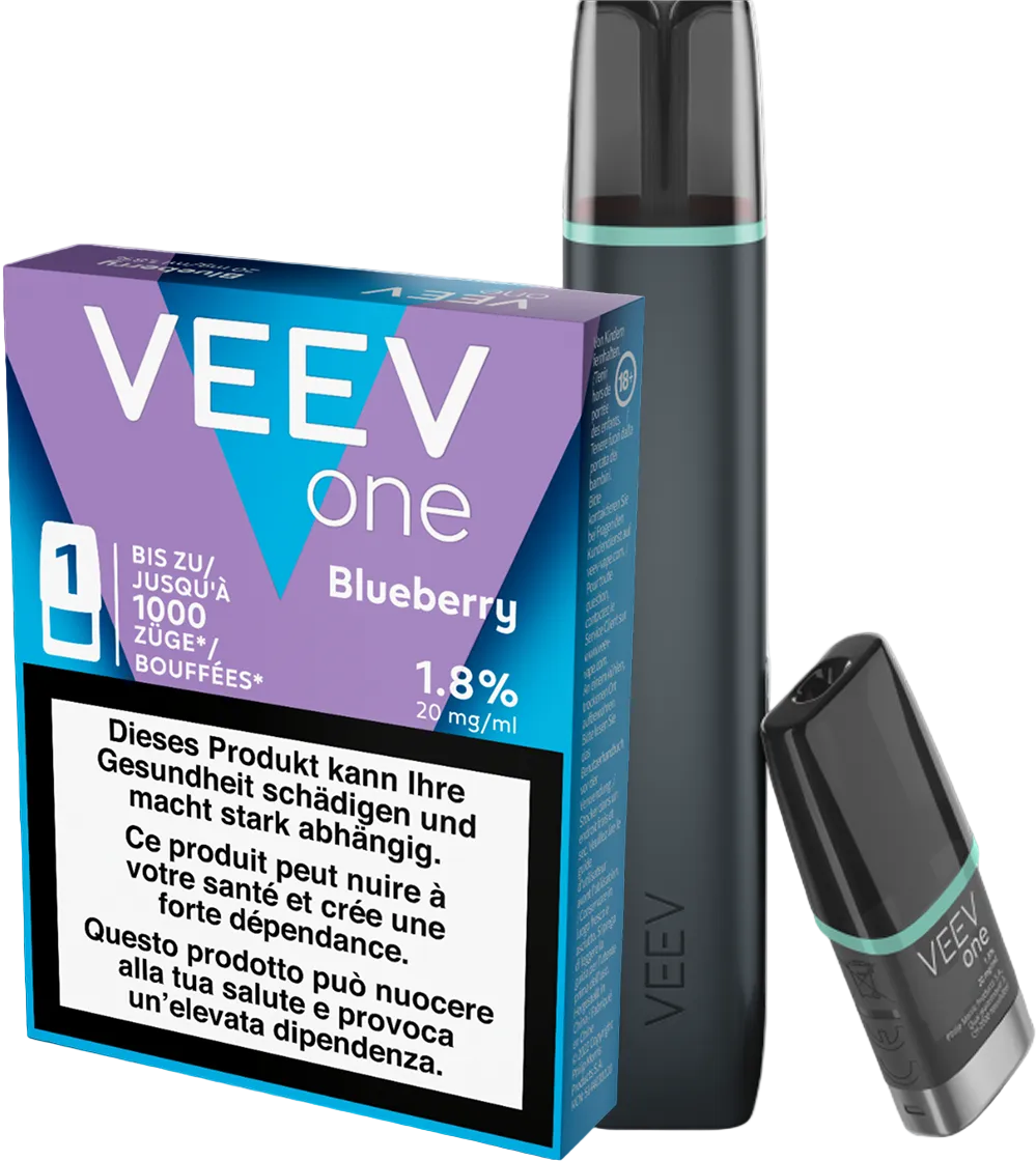 VEEV Starter Kit Blue Mint + Blueberry Pod