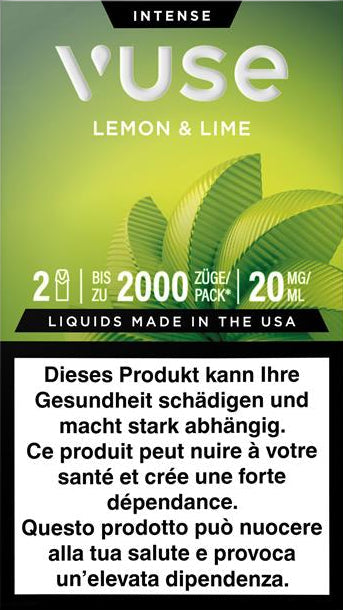 Vuse Pod Lemon & Lime 20mg 2pods k kiosk Tabakshop Vuse Pod Lemon & Lime 20mg 2pods k kiosk Tabakshop