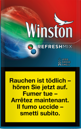 Winston Refresh Mix Box Zigaretten