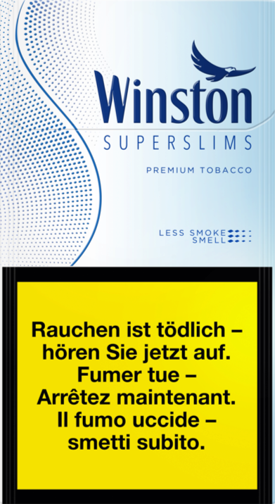 Winston Superslims Blue Box Zigaretten
