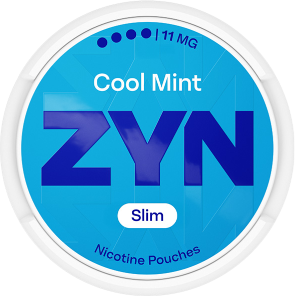 Zyn Cool Mint Slim X-Strong 11mg Nicotine Pouches & Snus