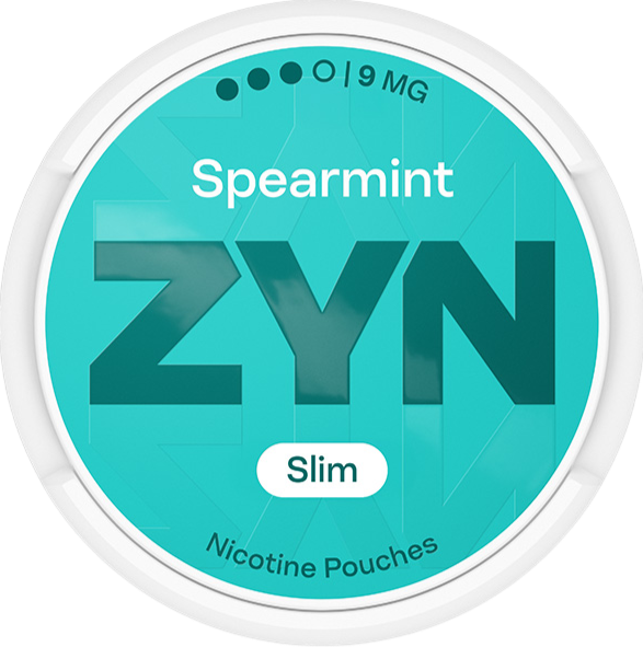 Zyn Spearmint Slim Strong 9.5mg Nicotine Pouches & Snus