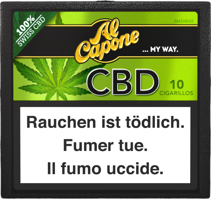 Al Capone CBD Cigarillos 10 Stück