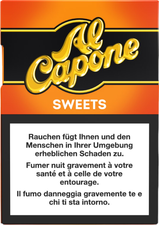 Al Capone Pockets Filtres Sweet Cognac 18 Stk