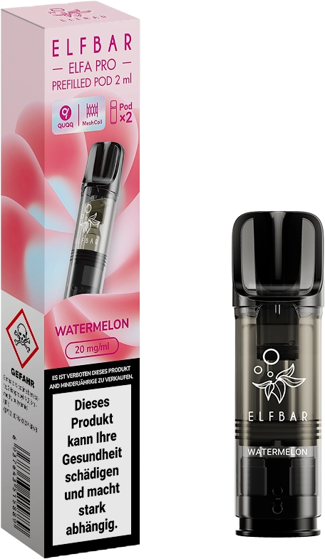 Elfbar Elfa Pro Pods Watermelon k kiosk Tabakshop Elfbar Elfa Pro Pods Watermelon k kiosk Tabakshop
