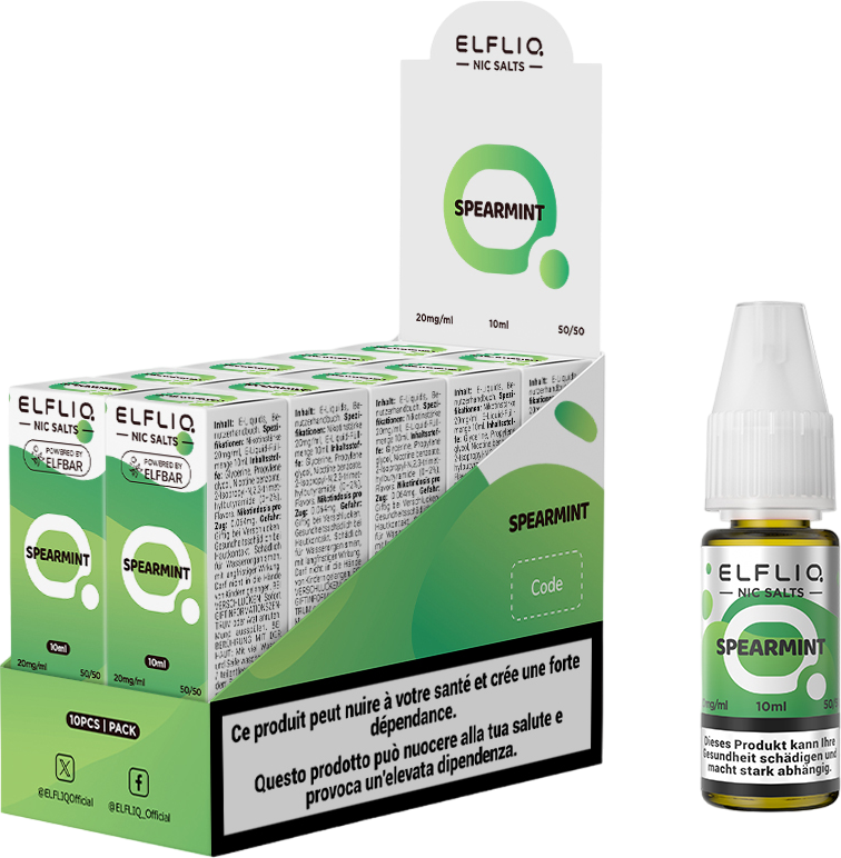 Elfbar Elfliq Spearmint 20mg 10ml