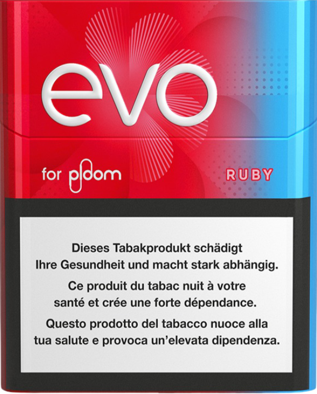 Evo Ruby Tabaksticks