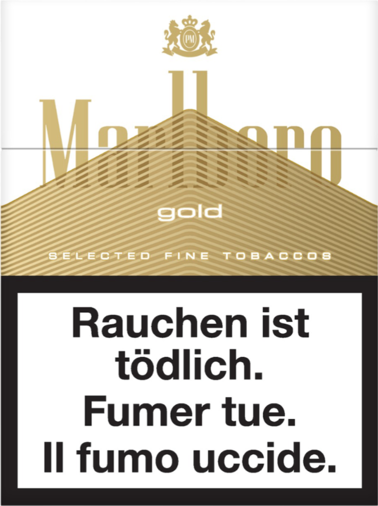 Marlboro Gold Box Big Pack 25 Cigarettes