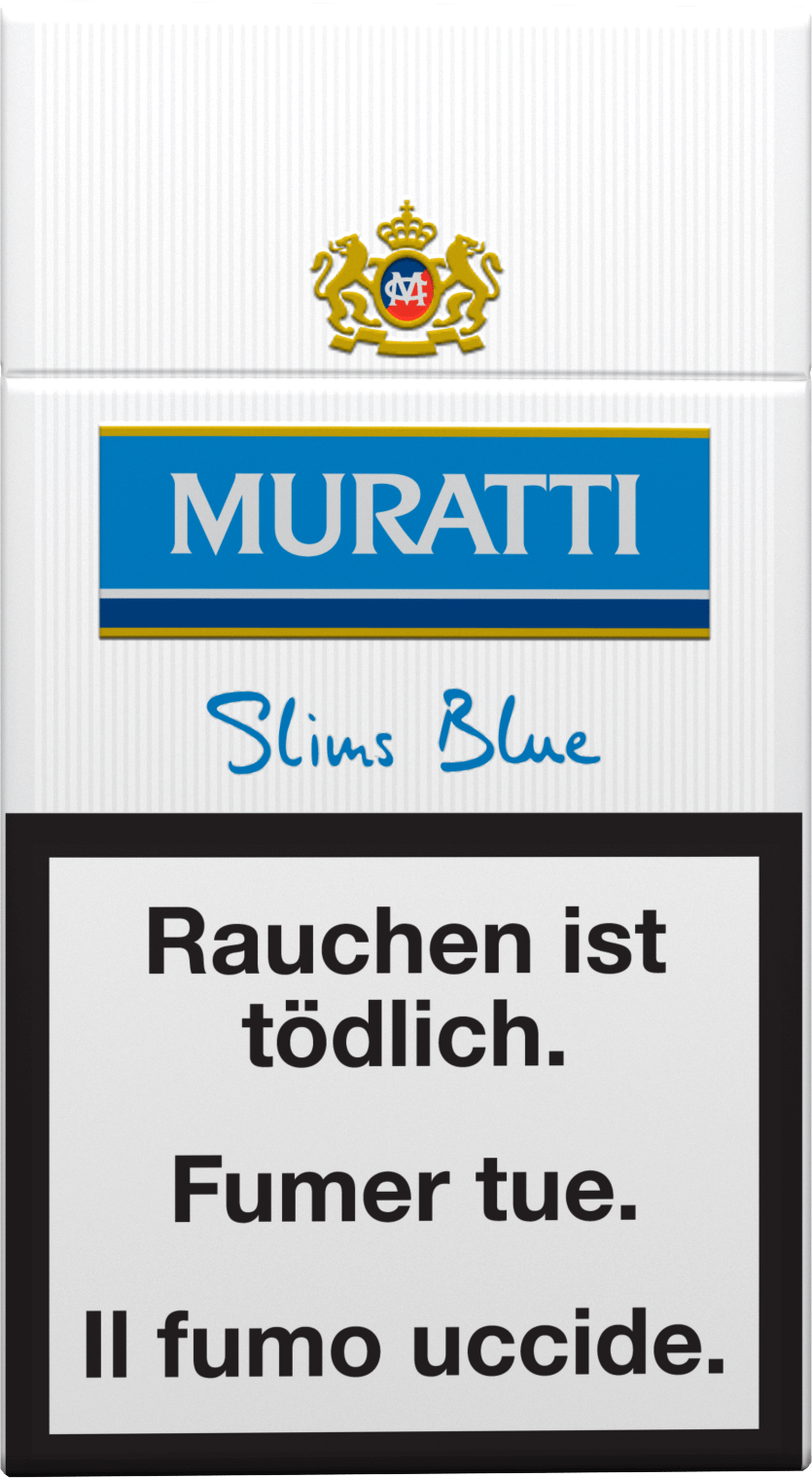 Muratti Slims Blue 100'S Box