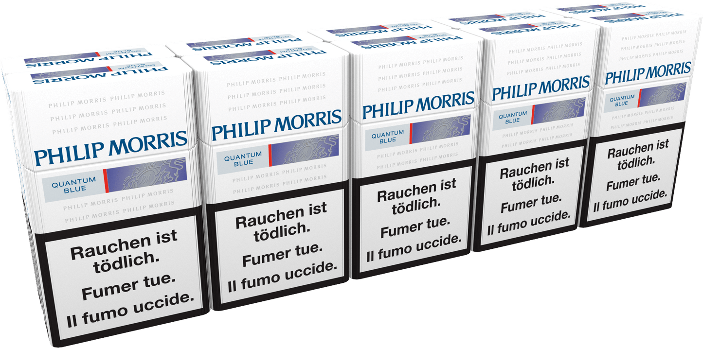 Philip Morris Quantum Blue Box