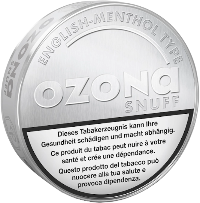 Snuff Ozona English Menthol 6g