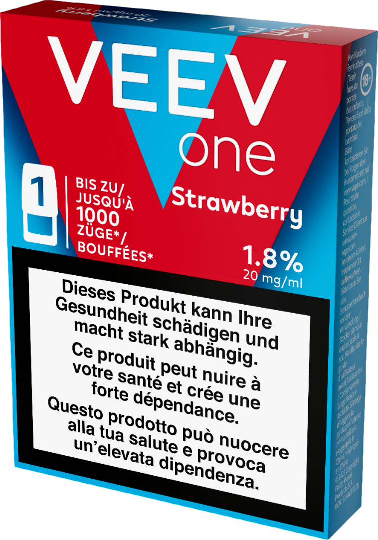 Veev One Strawberry Pod 20mg k kiosk Tabakshop Veev One Strawberry Pod 20mg k kiosk Tabakshop