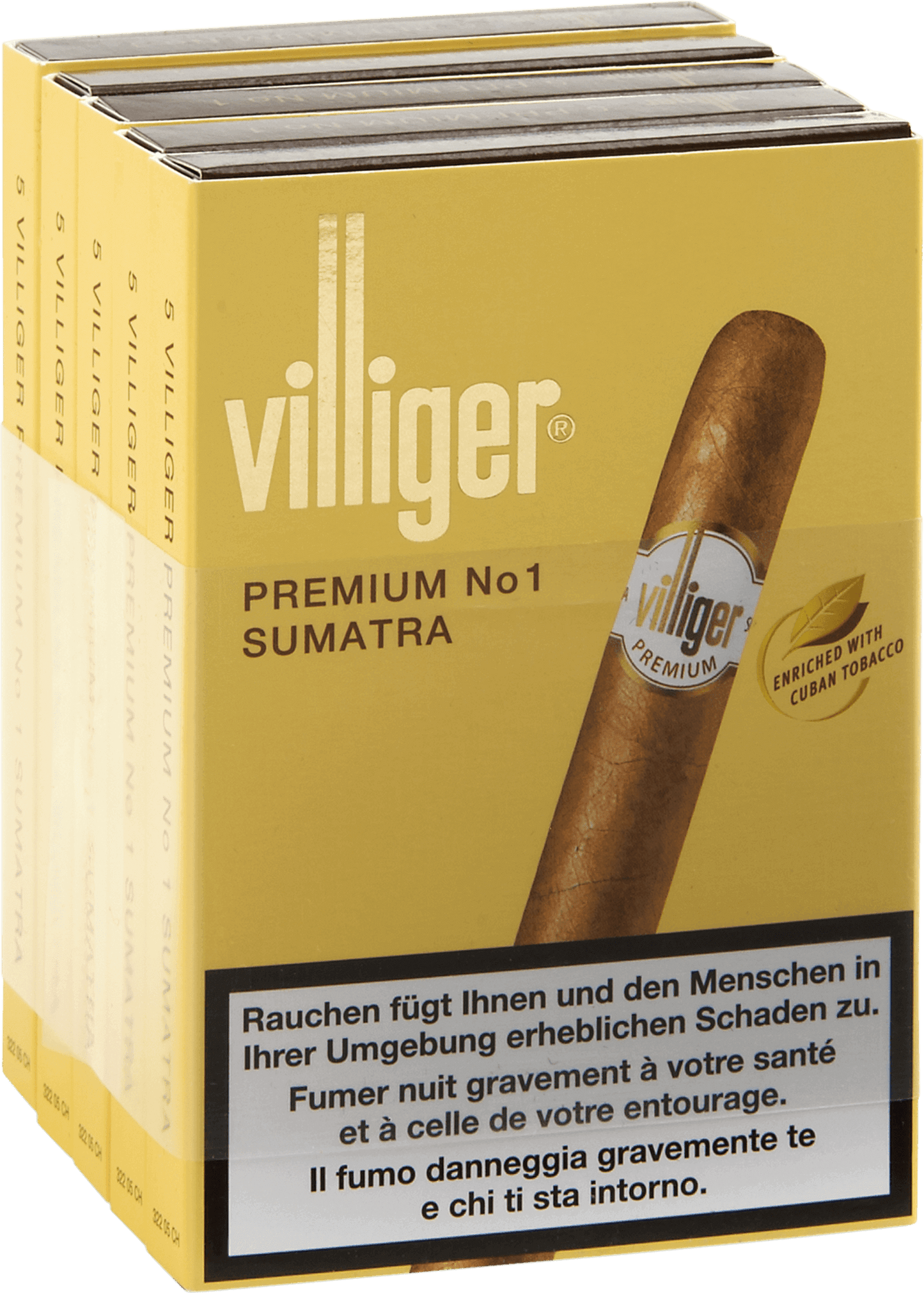 Villiger Premium No. 1 Sumatra 5 Pezzo/i