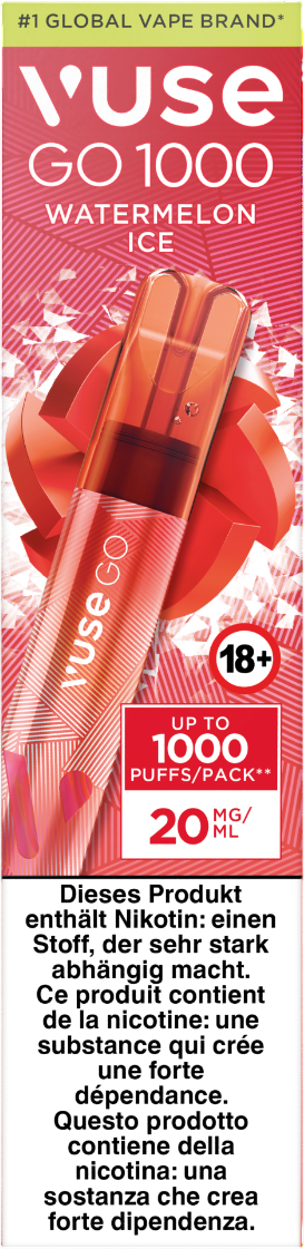 Vuse Go 1000 Watermelon Ice 20mg