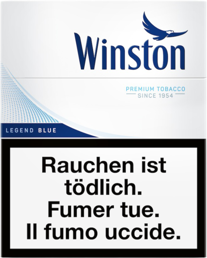 Winston Legend Blue Box Big Pack 26 Cigarettes