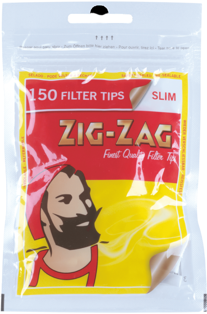 Filtri per Sigarette Zig Zag Slim 150 Pezzo/i