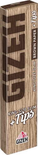 Zigarettenpapier Gizeh Brown King Size Slim+Tip