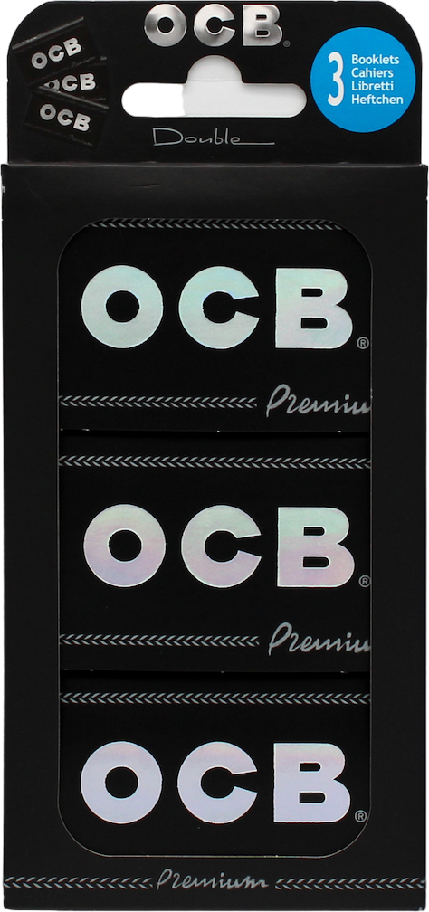 Cartine per Sigarette OCB Double Premium Trio