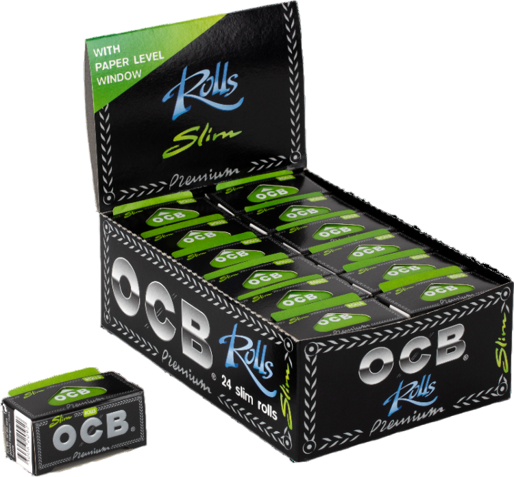 Zigarettenpapier OCB Slim Premium Rolls