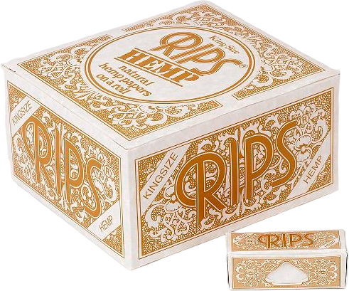 Zigarettenpapier Rips Braun King Size