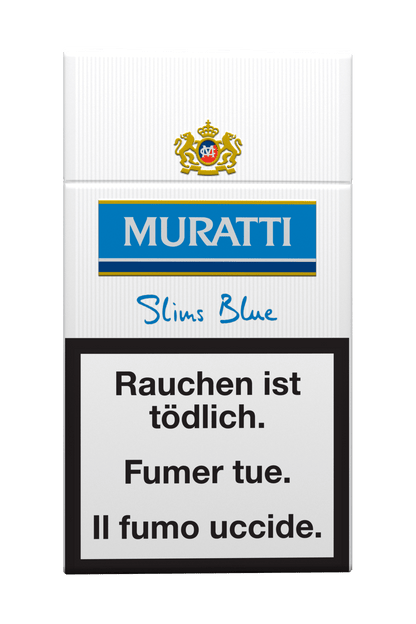 Muratti Slims Blue 100'S Box