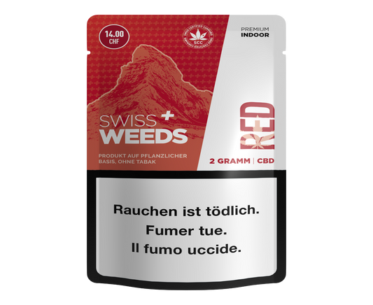 Swiss Weeds RED CBD 2g