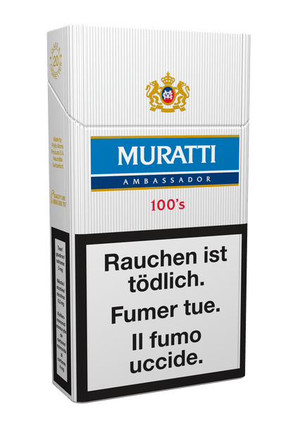Muratti Blue 100'S Box