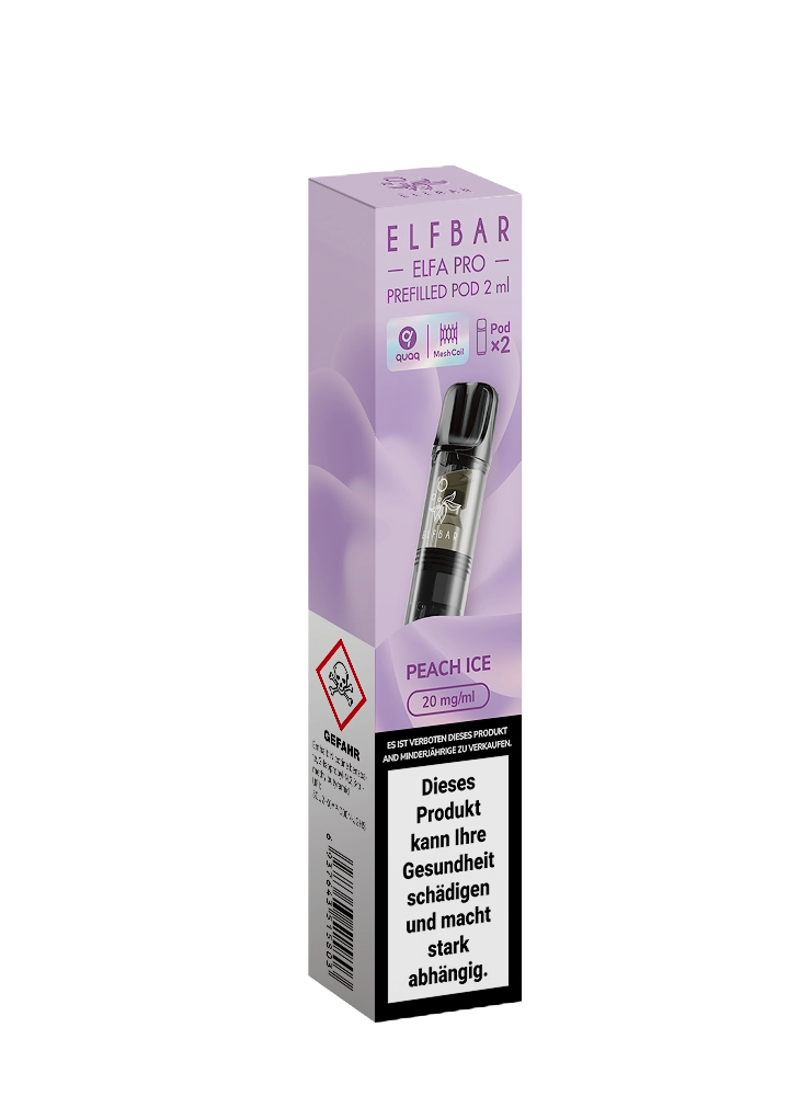 Elfbar Elfa Pro Pods Peach Ice