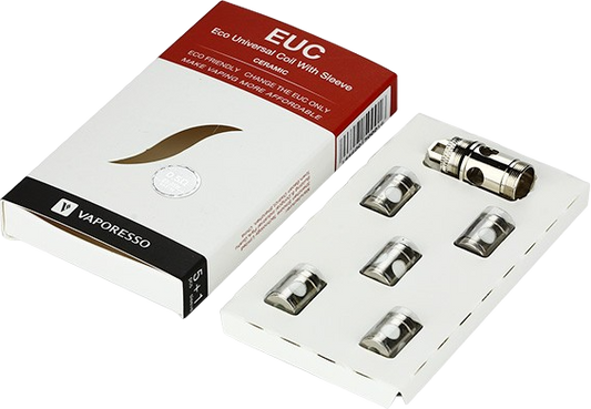 5x Vaporesso Euc Ceramic Coil 0.5 Ohm