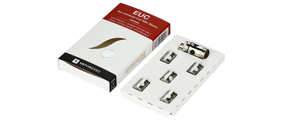 5x Vaporesso Euc Ceramic Coil 0.5 Ohm