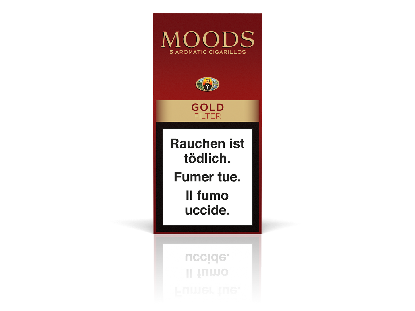 Dannemann Moods Gold Filtri 5 Pezzo/i