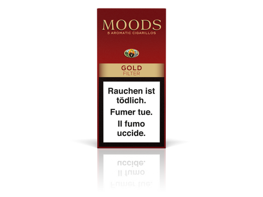 Dannemann Moods Gold Filter 5 Piece(s)