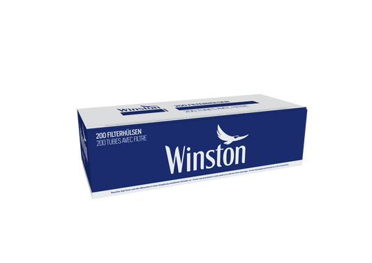 Tubi per Sigarette Winston Blue 200 Pezzo/i