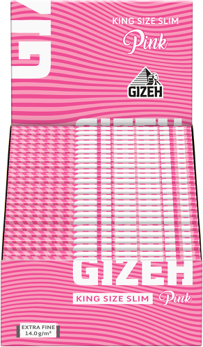 Gizeh Pink Kingsize Slim