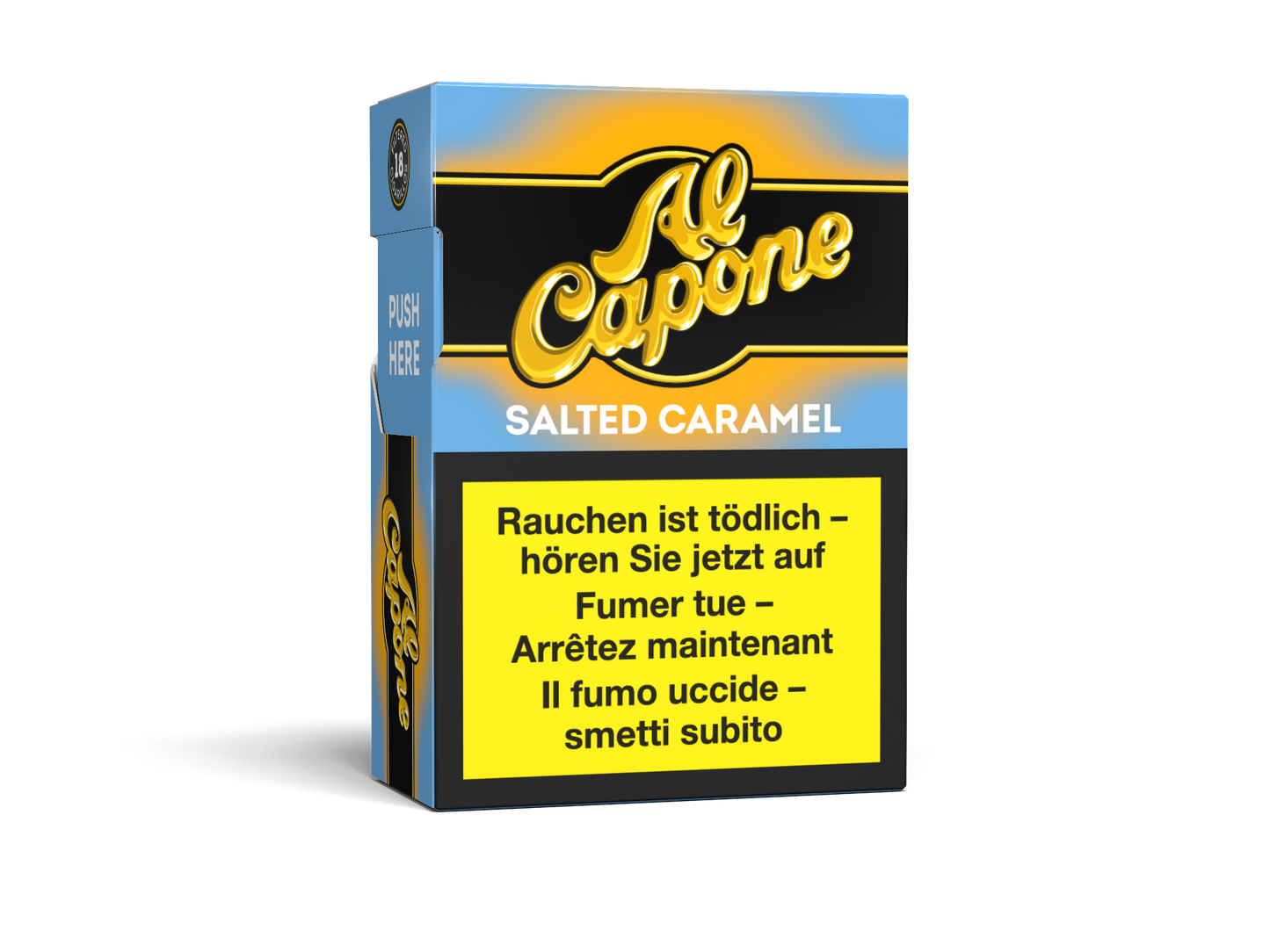 Al Capone Salted Caramel Cigarillos 18 Stueck