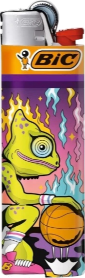 BIC Maxi Feuerzeug Urban Animals Chameleon